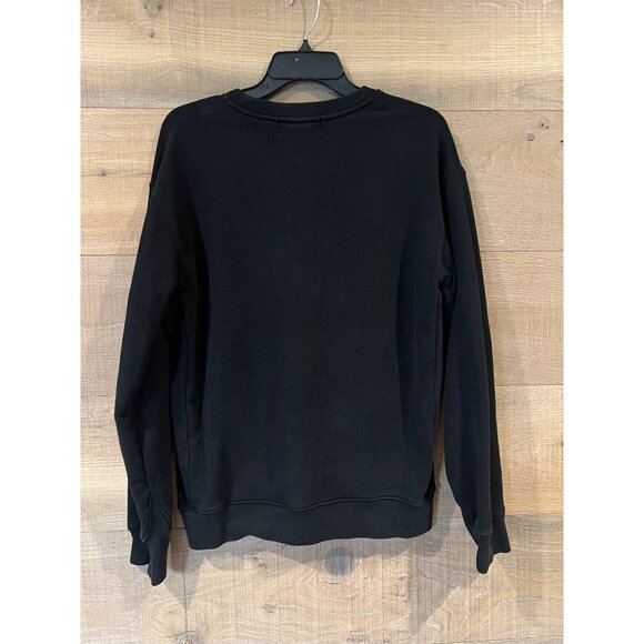 AMBUSH LOGO CREW NECK BLACK SWEATSHIRT SIZE L - Picture 6 of 9